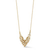 Small Diamond Bias Necklace