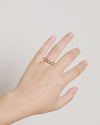 Nesting Gem Eternity Ring - Diamond - Medium