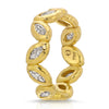 Nesting Gem Eternity Ring - Marquis - Diamond