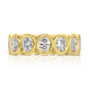 Nesting Gem Oval Diamond Eternity Band