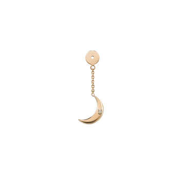 New Moon Wishback with Diamonds