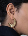 Guitar + Diamond Maxi Earring