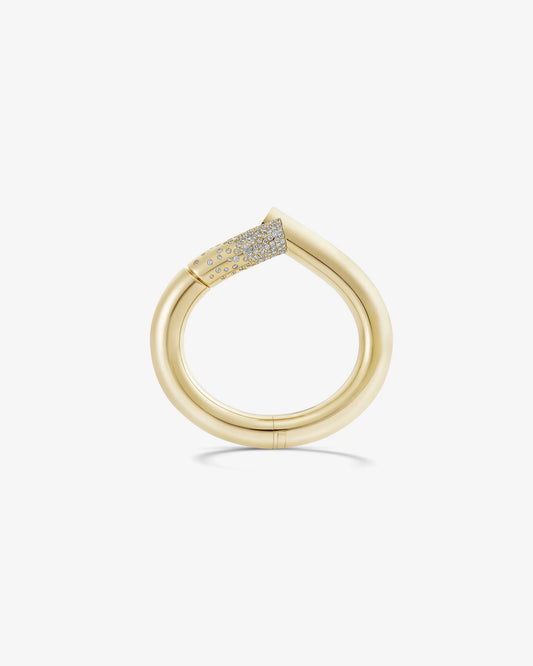 Large Loop Bracelet - Paved with Diamonds
