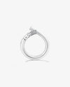 Loop Ring - White Gold