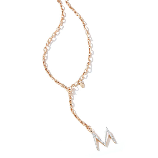 Dora Gold and Diamond "M" Initial Charm (Copy)