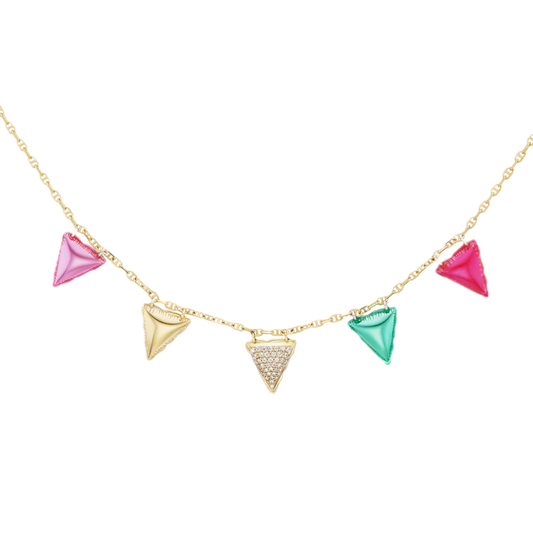 Pennant Flag Necklace