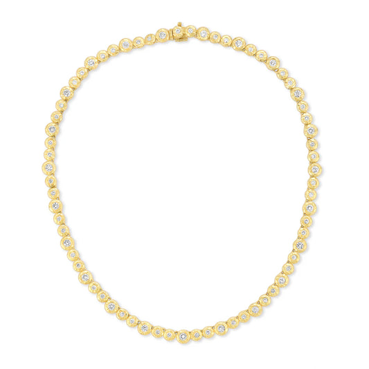 Nesting Gem Tennis Necklace