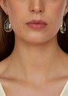 Single Drop Earrings - Crystal