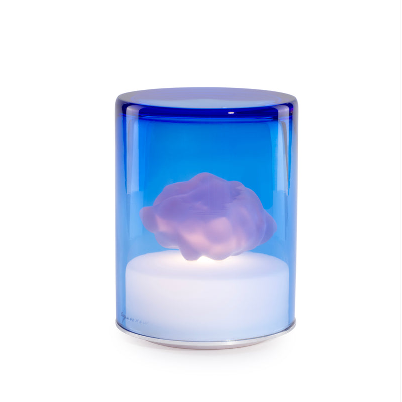 Cloud Murano Glass Rechargeable Light