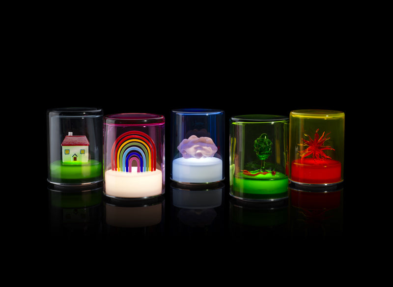 Cloud Murano Glass Rechargeable Light