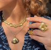 Shell Charm Choker Necklace