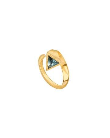 Amazigh Aysu Blue Topaz Ring