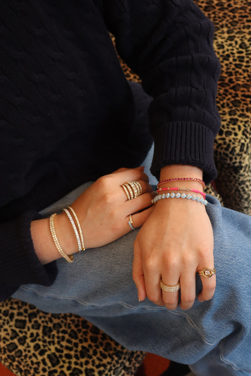 Rocky Pinky Ring Large