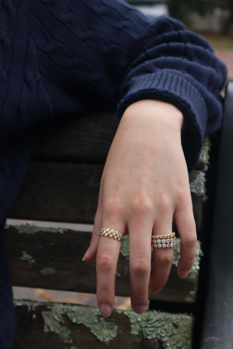 Petite Chequer Ring