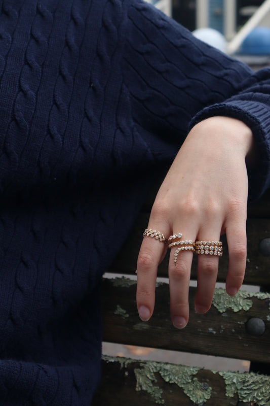 Radiance Coil Ring