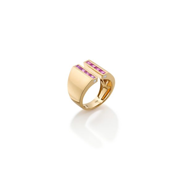 Pink Sabre Ring