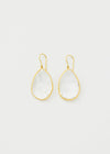 Single Drop Earrings - Crystal