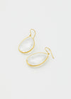Single Drop Earrings - Crystal