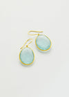 Single Drop Earrings - Aquamarine (35.55ct)