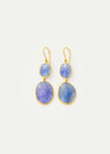 Double Drop Earrings - Tanzanite (30.9cts)