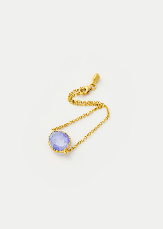 Light and Space Single Stone Bracelet - Tanzanite