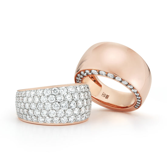 Lytton Pave Diamond Wide Ring
