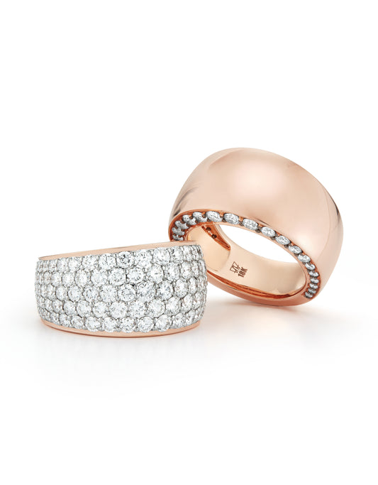 Lytton Pave Diamond Wide Ring