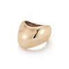Rose Gold Wave Ring