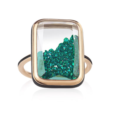 Material Emerald Ring