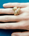 Large Loop Ring - Yellow Gold