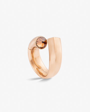 Oera ring Large Rose Gold Diamond