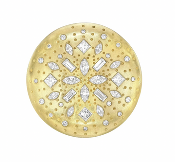 Diamond Medallion Ring