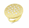 Diamond Medallion Ring
