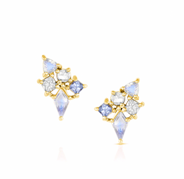 Dusk Cluster Earrings