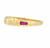 Supernova Ruby Stacking Ring