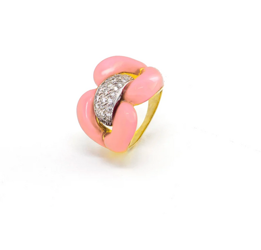 Nautical Ring- Pink