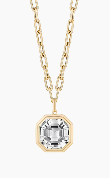 'Manhattan' Rock Crystal Pendant