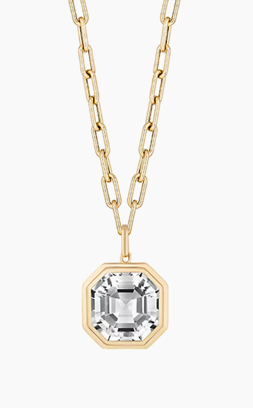 'Manhattan' Rock Crystal Pendant