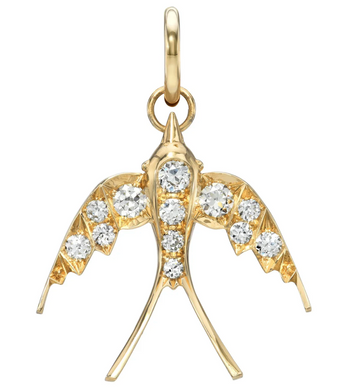 Large Swallow Pendant