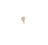 Wing Stud with Diamonds