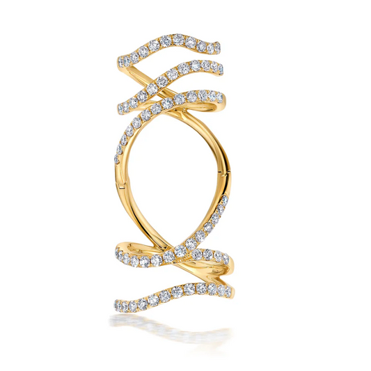 Rio Diamond Mega Swirl Ring