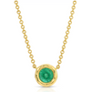 Nesting Gem Necklace - 0.89 Carat Emerald
