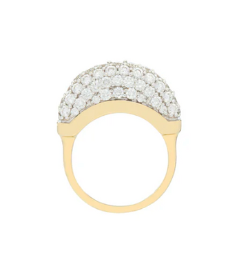 Luna Mini Diamond Pave Ring