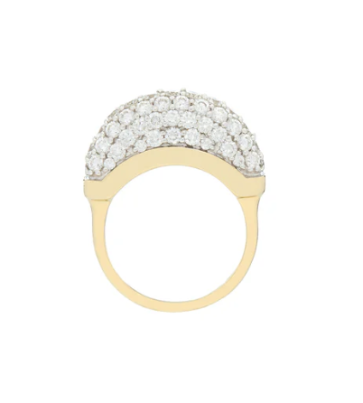 Luna Mini Diamond Pave Ring