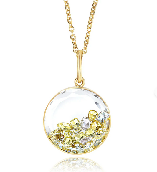 Core 15 Yellow Diamond Pendant