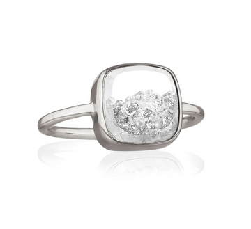 Core Diamond Shaker Cushion Ring