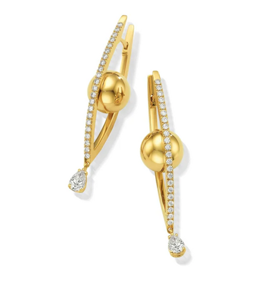 Reflections Medium Hoop Earrings