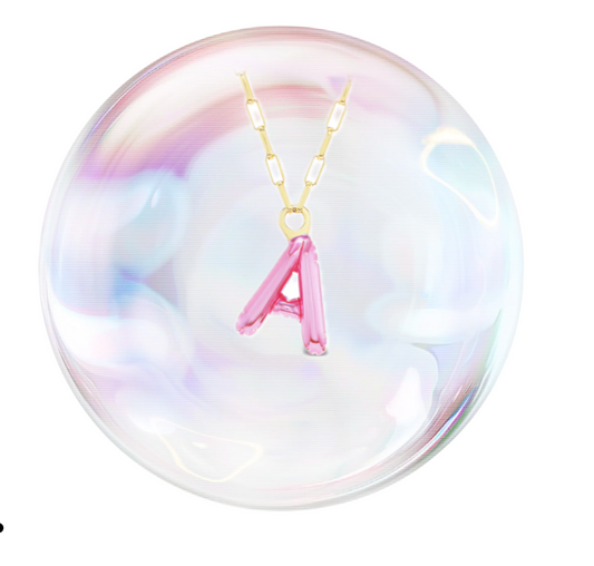 Mini Balloon Letter Pendants