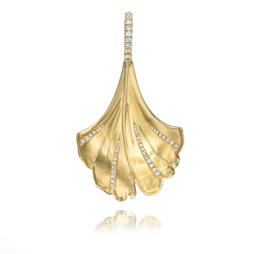 Min Pendant with Diamonds