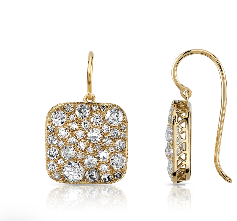 Cobblestone Dangle Earrings